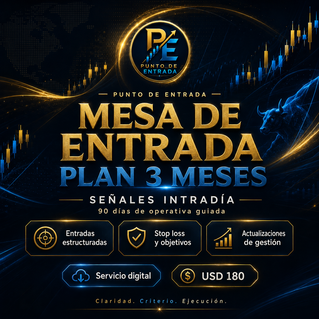 Mesa de Entrada — Plan 3 Meses